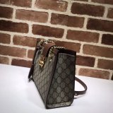 UK Gucci Best Quality GG Supreme Padlock Small Shoulder 498156 Bag