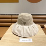 AAA+ CC Best Quality Big brim Camellia straw hat