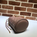 Gucci Best Quality 7 Star GG Marmont mini bucket 575163 bag