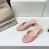 Miu Miu New Low Heel Slippers Buy The Best Product Best Quality Shoes