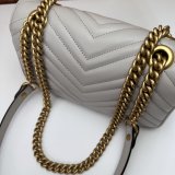 Grey GG Marmont 446744 Mini Matelassé Gucci Best Quality Bag