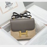 News Best Best Quality Hermes Mirror Single Compartment 23CM Epsom Bags