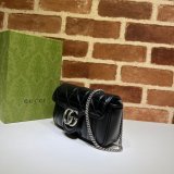 Luxury 7 Star Best Quality Gucci 476433 GG Marmont matelassé mini bag