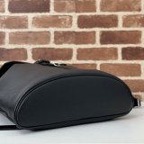 Luxury Best Quality Large Backpack Gucci Mens 816750 Black Bag