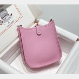 Hermes Best Quality Mini Evelyne TPM Bag Pink