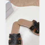 Celine Best Quality Paris Premium Flats Sandal Triomphe Shoes