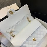 New CC 2021 Best Quality Quilted Caviar Leather Caviar CF1112 25CM Bags