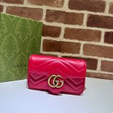 Gucci Best Quality GG Marmont Matelassé Super 476433 Perfect Bag