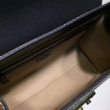 Gucci Best Quality 453188 GG Supreme Padlock Small Top Handle Bag