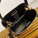 Platinum Prada 1BA373 Panier Saffiano Leather Perfect Best Quality Bag