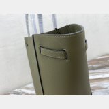 Wholesale Cheap Best Quality Celine Army Green Cabas Bags Online