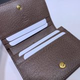 Best Quality Gucci GG AAA+ Supreme Ophidia Card Case Wallet 523155