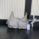 Best Quality Luxury AS5302 Maxi Hobo Shiny Bag