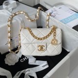 Perfect Copy Top Quality AS4012 Flap Black Best Quality Bag