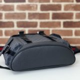 Gucci Men 792080 GG Designer Best Quality Backpack In Black GG Supreme