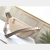 Louis Vuitton Best Quality Monogram Empreinte Bumbag M44812 Black/Cream