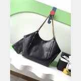 Best Quality 1:1 Mirror AS5466 & AS5463 Hobo Black Handbag