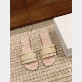 Best Quality Dior Flat Slipper DWAY SLIDE