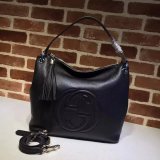 Best Quality Gucci Luxury Shoulder Soho Leather Hobo 408825 Bag