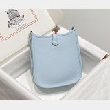 Best Hermes Mini 17CM Evelyne Bag Togo Leather
