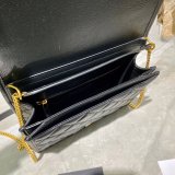 Best Quality Saint Laurent Becky Large chain bag in quilted lambskin