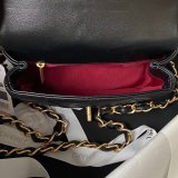 Perfect Copy Top Quality AS4012 Flap Black Best Quality Bag