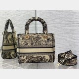 Wholesale Leather Lady Dior 24cm Best Quality Shoulder Handbag