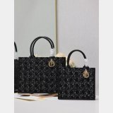 Dior Best Quality 1265/1286 1:1 Mirror Book Tote High Shopping Bags