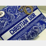 Cheap Best Quality Designer Christian Dior Lady Dior 24cm Handbags