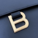 Balenciaga Best Quality Box In Black 812214 Hourglass Handbag
