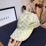 Best Quality Gucci Cowhide leather adjustment strap hats