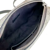 High Fashion Gucci 768391 Shoulder Grey and Black Best Quality Bag