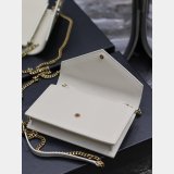Best Quality YSL 19cm Fake Saint Laurent WOC Monogram Chain 393953 Bag