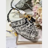 Best Quality Best Quality Oblique Saddle Christian Dior 9012/0446 Bag