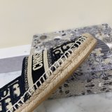 Dior Buy High Quality Monogram Embroidered Fisherman Best Quality Shoes