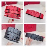 Wholesale Best Quality Valentino Black/Red Belts