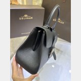 High Quality Black 99125066 Brillant RodéoCalf Delvaux Best Quality Bag