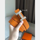 Best Quality Hermes Belts Reversible Leather Strap 32mm Designer Fake Store