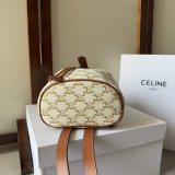 Backpack Celine Best Quality 197662 Folco Triomphe Canvas Bag