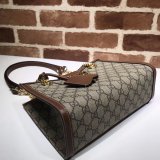 UK Gucci Best Quality GG Supreme Padlock Small Shoulder 498156 Bag