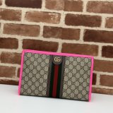 Designer Gucci Best Quality 598234 Duplicate GG Supreme Ophidia Toiletry Case