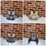 Ophidia Gucci Backpack Ebony Supreme #795221 Best Quality Handbag
