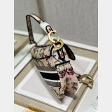 Buy Christian Luxury Best Quality Dior Oblique Saddle 9012/0446 Bag