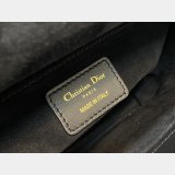 Perfect Quality Best Quality Lady Dior 24cm Dolabuy Black Handbag