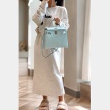Hermes Outlet Epsom Kelly 19/25/28CM 1:1 Best Quality Bag
