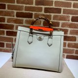 Gucci Best Quality Designer Best Quality Diana medium tote leather bag