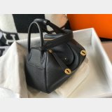 Best Quality Hermes Lindy 26cm Black Bags Sale Outlet Online