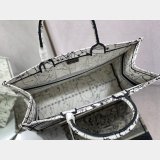 Best Quality Christian Dior Trotter Pattern Hand CD Book Tote Bag