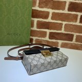 Gucci Best Quality 7 Star 652683 Padlock mini bag GG Supreme Cheap