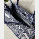 Dior High Quality Book Tote Best Quality Dior 41.5/36CM Oblique Embroidery